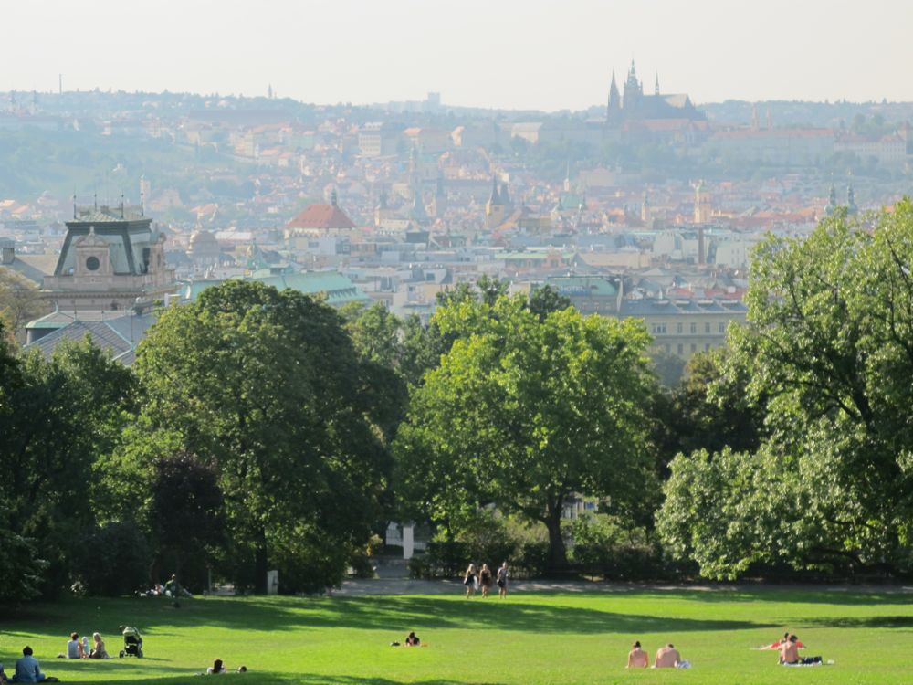 Riegrovy sady praga